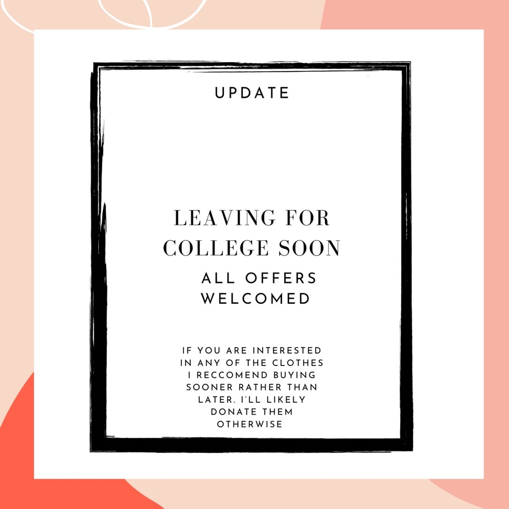 All offers welcomed